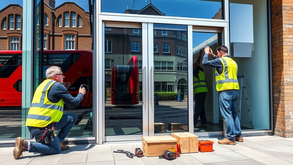 Automatic Door Installation Canning Town