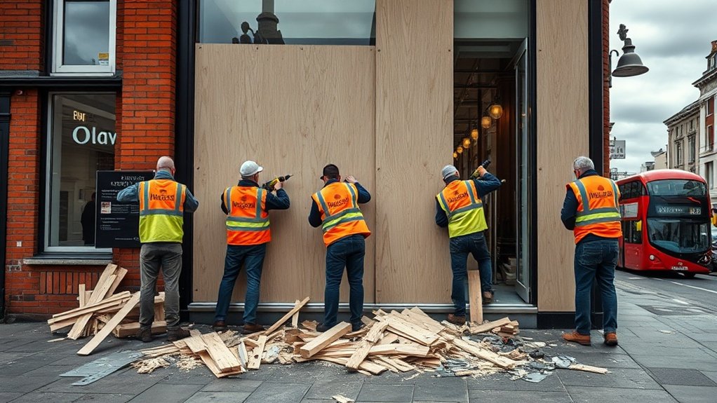 Boarding Up Security Canning Town