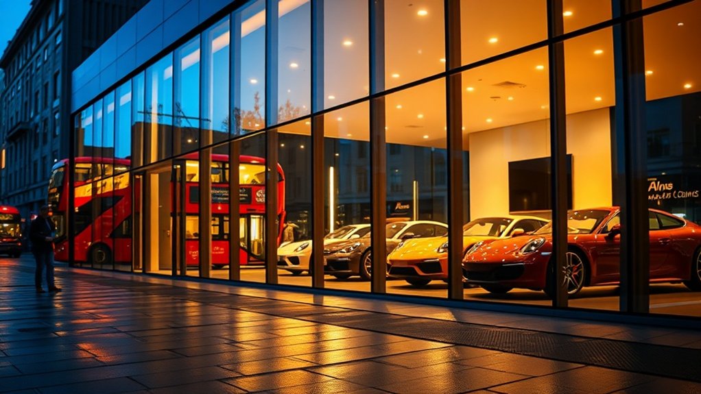 Car Showroom Glazing Canning Town