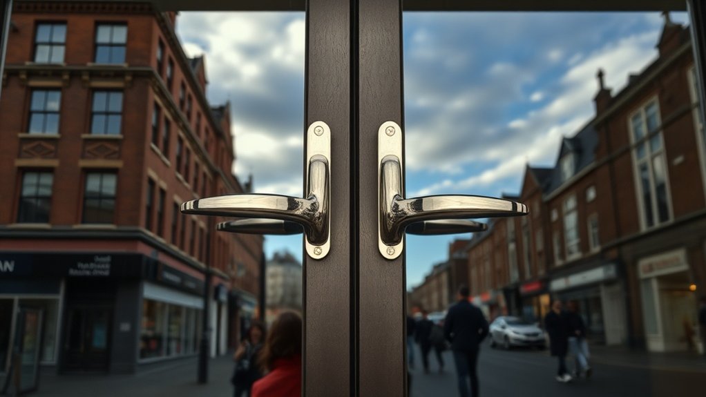 Glass Doors Royal Victoria