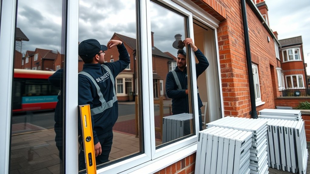 Glazier in Silvertown