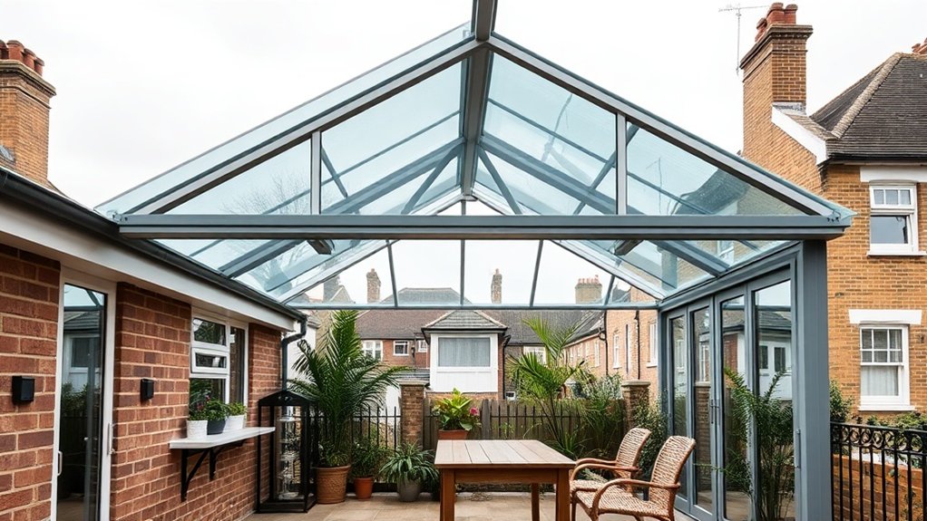 Lean-To Glazing Canning Town