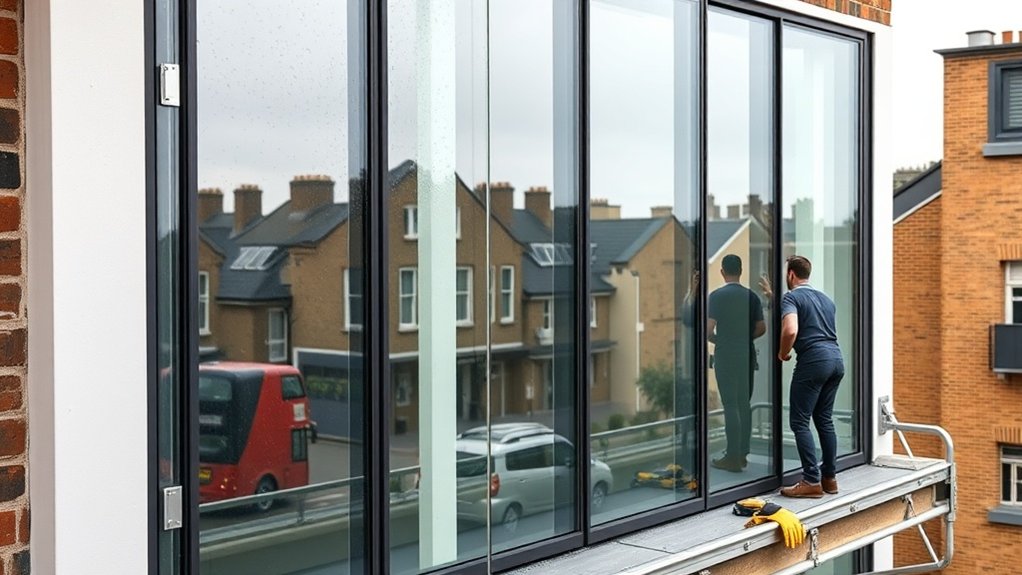Polycarbonate to Glass Conversion Canning Town
