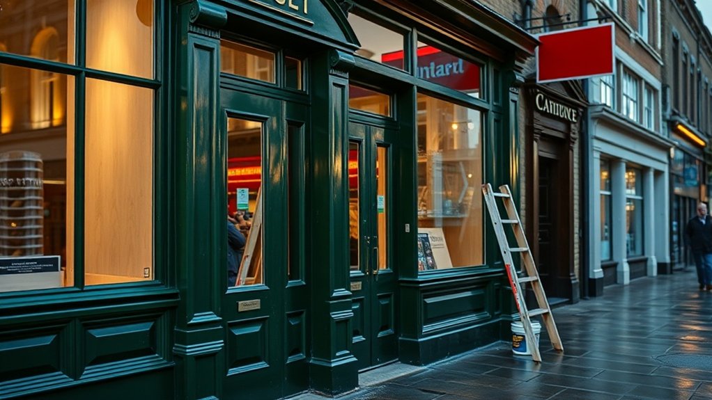 Shop Front Repair Canning Town