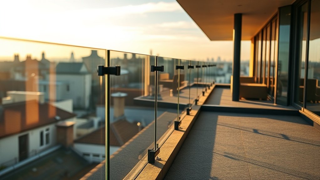 Terrace Glass Balustrades Canning Town